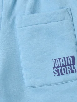 Pantaloni in felpa di cotone organico