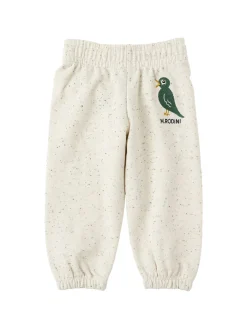Pantaloni in felpa di cotone stampata