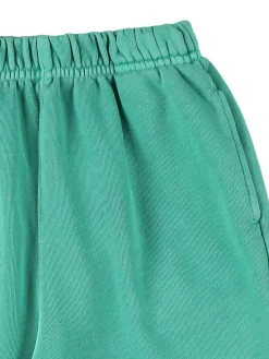 Pantaloni in felpa di cotone stampata