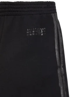 Pantaloni in felpa di cotone stampata