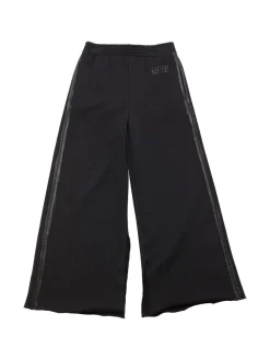 Pantaloni in felpa di cotone stampata