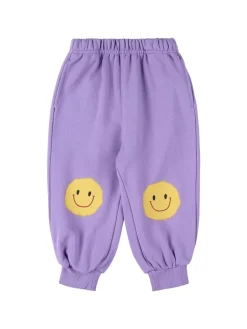 Pantaloni in felpa di cotone stampata