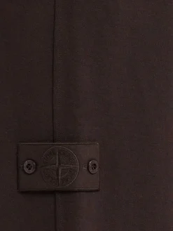 Pantaloni in felpa di lana e cotone