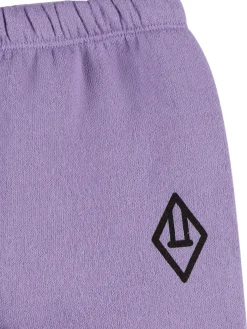 Pantaloni in felpa di misto cotone con stampa