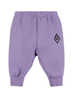 Pantaloni in felpa di misto cotone con stampa
