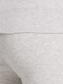 Pantaloni in jersey di cotone felpato