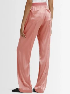 Pantaloni in jersey di viscosa