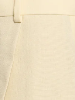 Pantaloni in lana e mohair