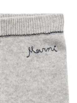 Pantaloni in maglia di lana e cashmere