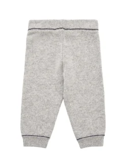 Pantaloni in maglia di lana e cashmere