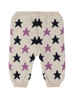 Pantaloni in maglia di misto cotone