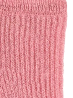 Pantaloni in maglia di misto mohair