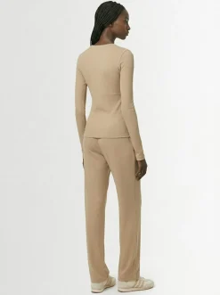 Pantaloni in misto cotone