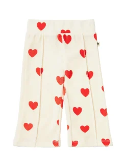 Pantaloni in misto cotone stampato