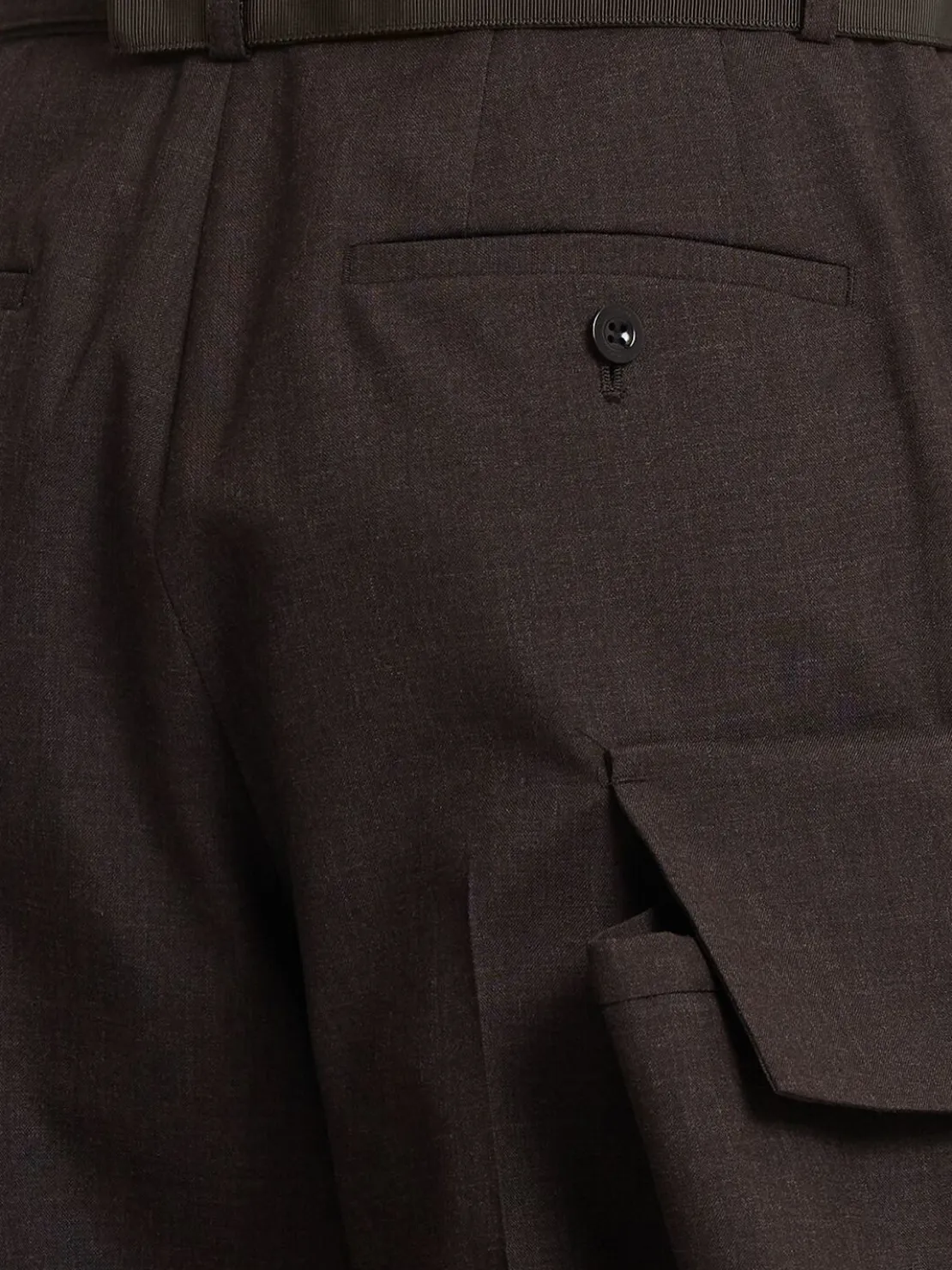 Pantaloni in misto lana