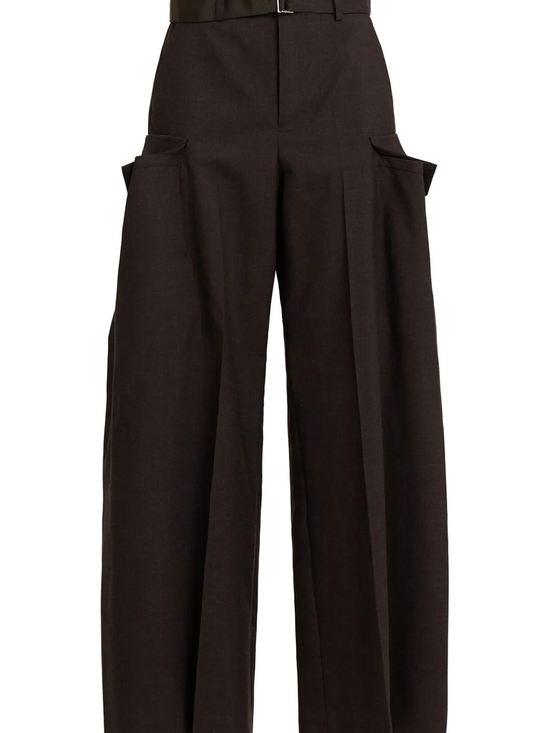 Pantaloni in misto lana