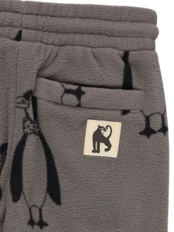 Pantaloni in poly riciclato stampato