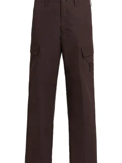Pantaloni in tela di cotone