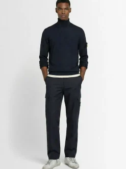 Pantaloni in tela di cotone