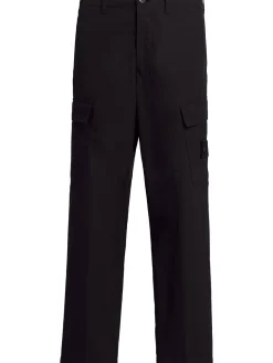 Pantaloni in tela di cotone