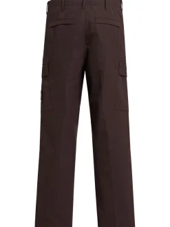 Pantaloni in tela di cotone