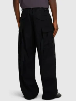 Pantaloni in twill di cotone