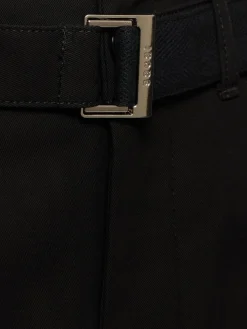 Pantaloni in twill di cotone