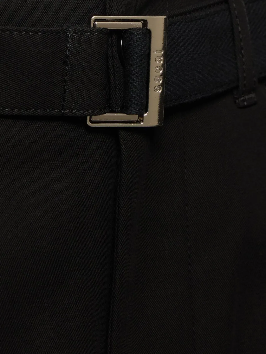 Pantaloni in twill di cotone