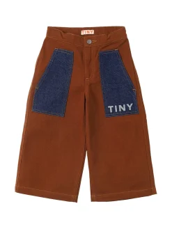 Pantaloni in twill di cotone