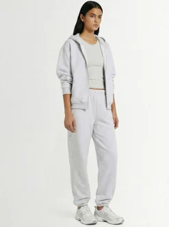 Pantaloni jogger in felpa di misto cotone