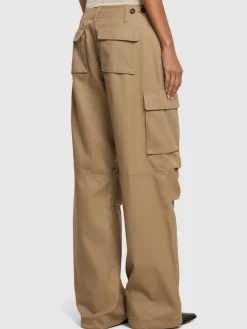 Pantaloni larghi cargo