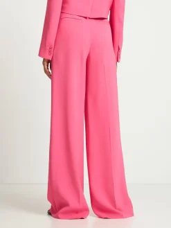 Pantaloni larghi in frisottine stretch