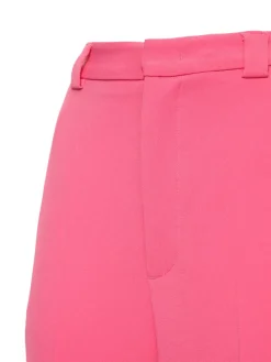 Pantaloni larghi in frisottine stretch