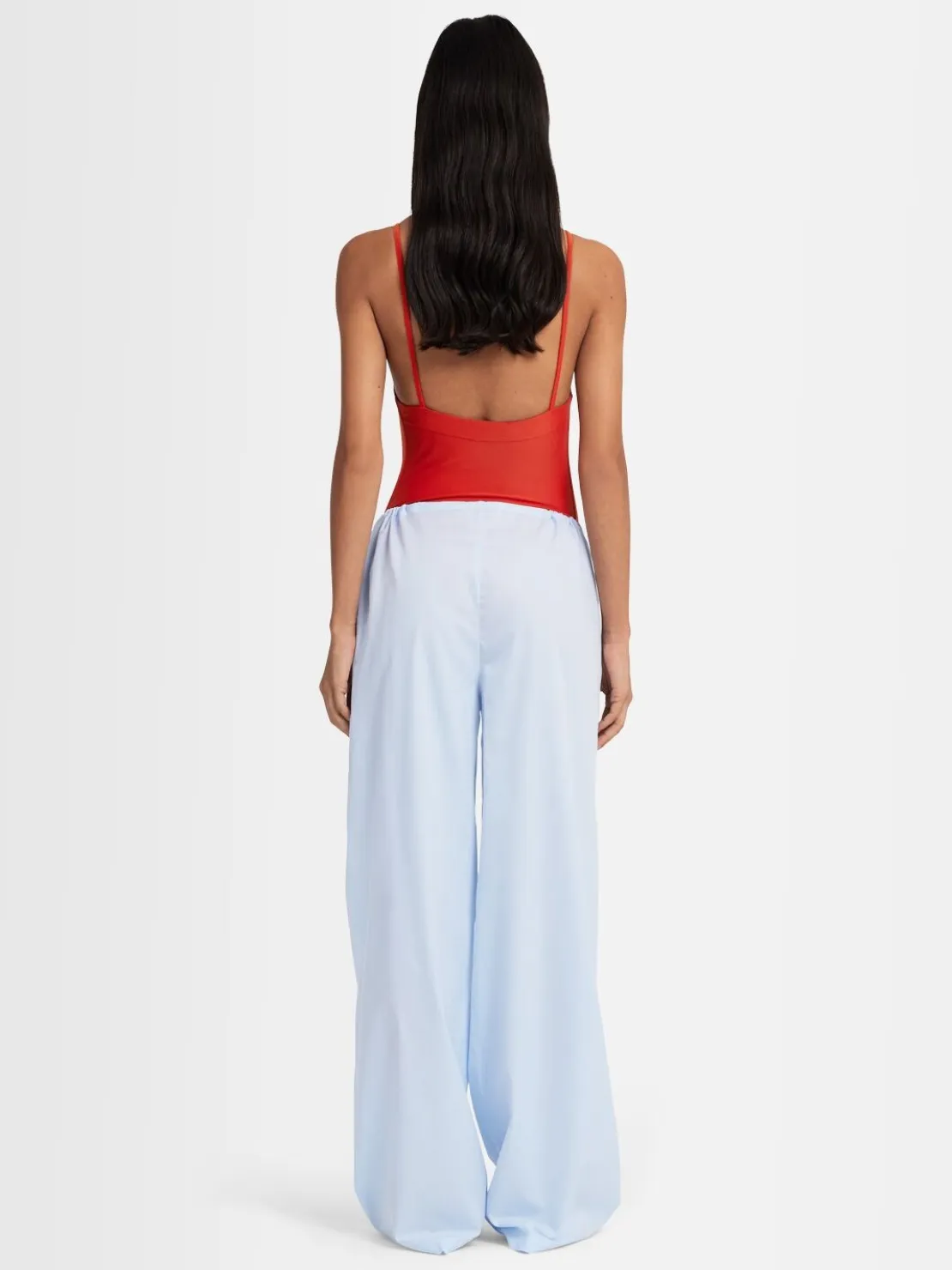 Pantaloni Olimpia in twill di cotone