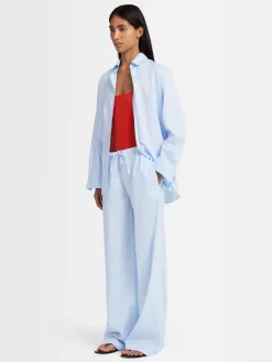 Pantaloni Olimpia in twill di cotone