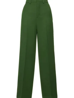 Pantaloni oversize in lana