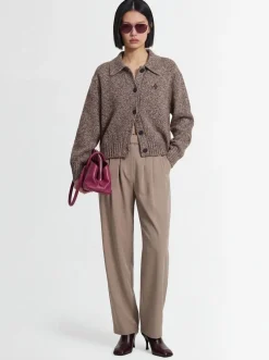 Pantaloni relaxed fit in misto cotone