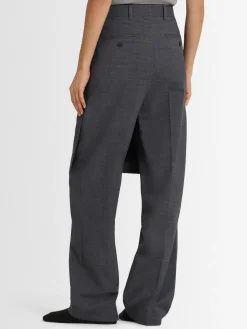 Pantaloni sartoriali con gonna