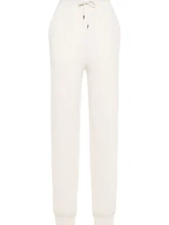 Pantaloni slim fit in misto lana vergine