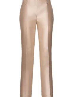 Pantaloni slim Mikado