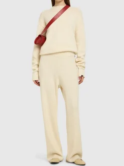 Pantaloni Strut in maglia di cashmere