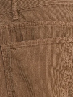 Pantaloni svasati Eglitta in cotone millerighe