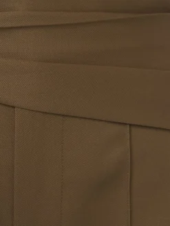 Pantaloni svasati in lana