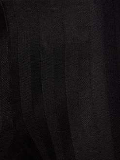 Pantaloni svasati in viscosa spigata