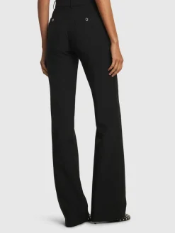 Pantaloni svasati sartoriali quattro tasche