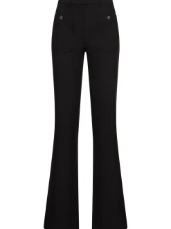 Pantaloni svasati sartoriali quattro tasche
