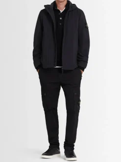 Parka corto con soft shell