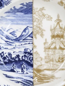 Piatto fondo Hybrid Sofronia in bone china