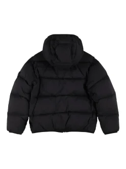 Piumino in nylon con cappuccio