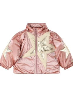 Piumino in poly con cappuccio
